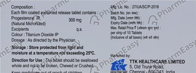 Sensipreg Sr 300mg Strip Of 10 Tablets