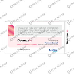 GEOMAX 4G STRIP OF 10 CAPSULES