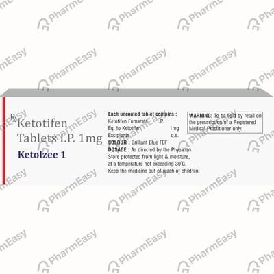 Ketolzee 1mg Strip Of 10 Tablets