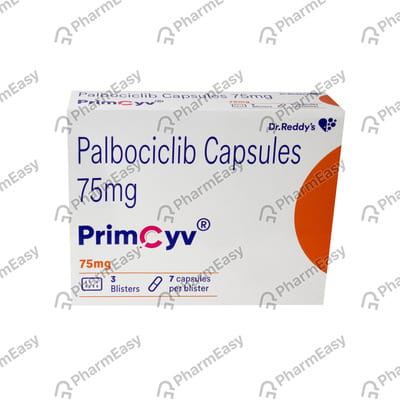 Primcyv 75mg Strip Of 7 Capsules (Pack Of 3)