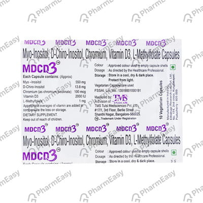 Mdcd3 Plus Strip Of 10 Tablets