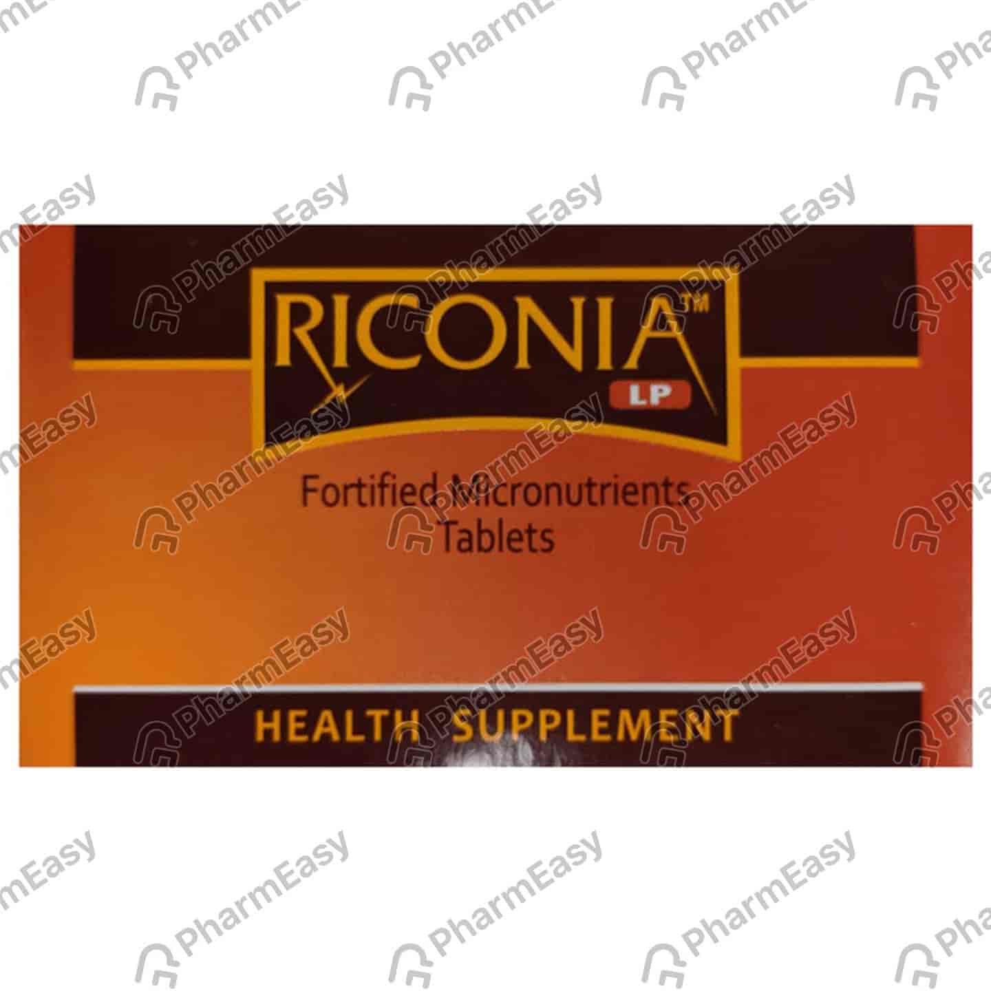 Riconia Lp Bottle Of 30 Tablets