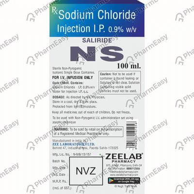 Saliride Ns Bottle Of 100ml Infusion