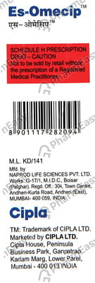Es Omecip Dry Vial Of 1 Powder For Injection