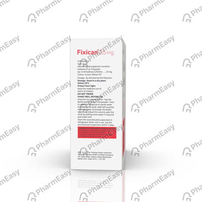 Fixican 25mg Bottle Of 10ml Oral Drops