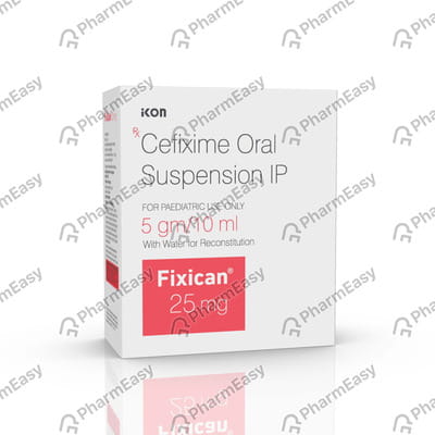 Fixican 25mg Bottle Of 10ml Oral Drops