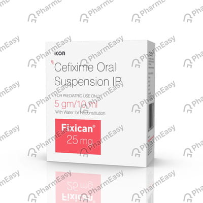 Fixican 25mg Bottle Of 10ml Oral Drops