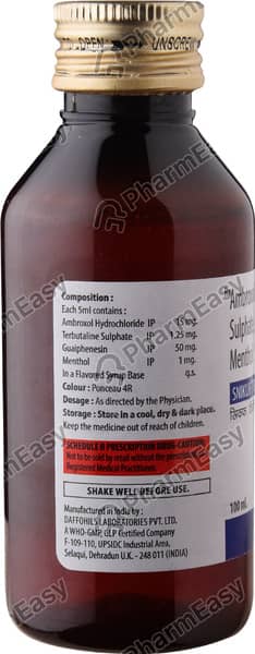 Snikuf Tg 15 Bottle Of 100Ml Syrup