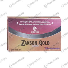 ZAKSON GOLD STRIP OF 10 TABLETS