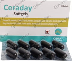 CERADAY STRIP OF 10 CAPSULES