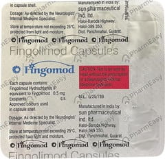 FINGOMOD STRIP OF 7 CAPSULES