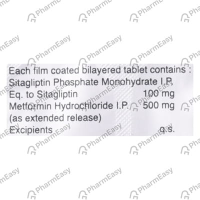 Sitaxa M Xr 100/500mg Strip Of 10 Tablets