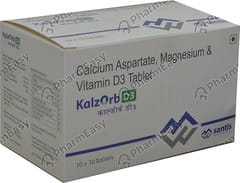 KALZORB D3 STRIP OF 10 TABLETS