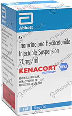 Kenacort Hexa 20mg Vial Of 1ml Suspension For Injection