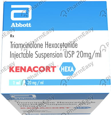 Kenacort Hexa 20mg Vial Of 1ml Suspension For Injection