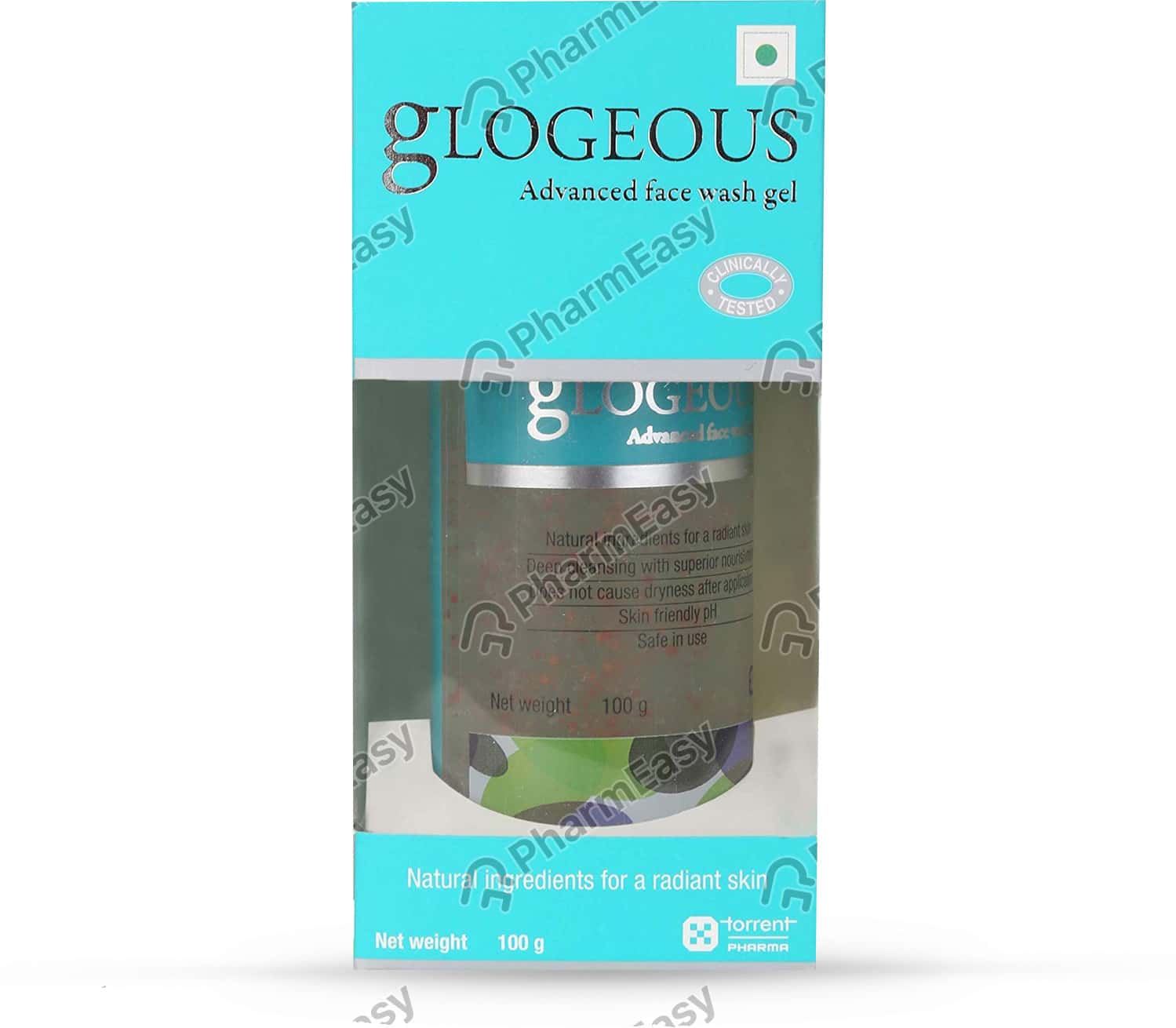 Buy GLOGEOUS ADVANCED BOTTLE OF 100GM FACE WASH GEL Online & Get Upto