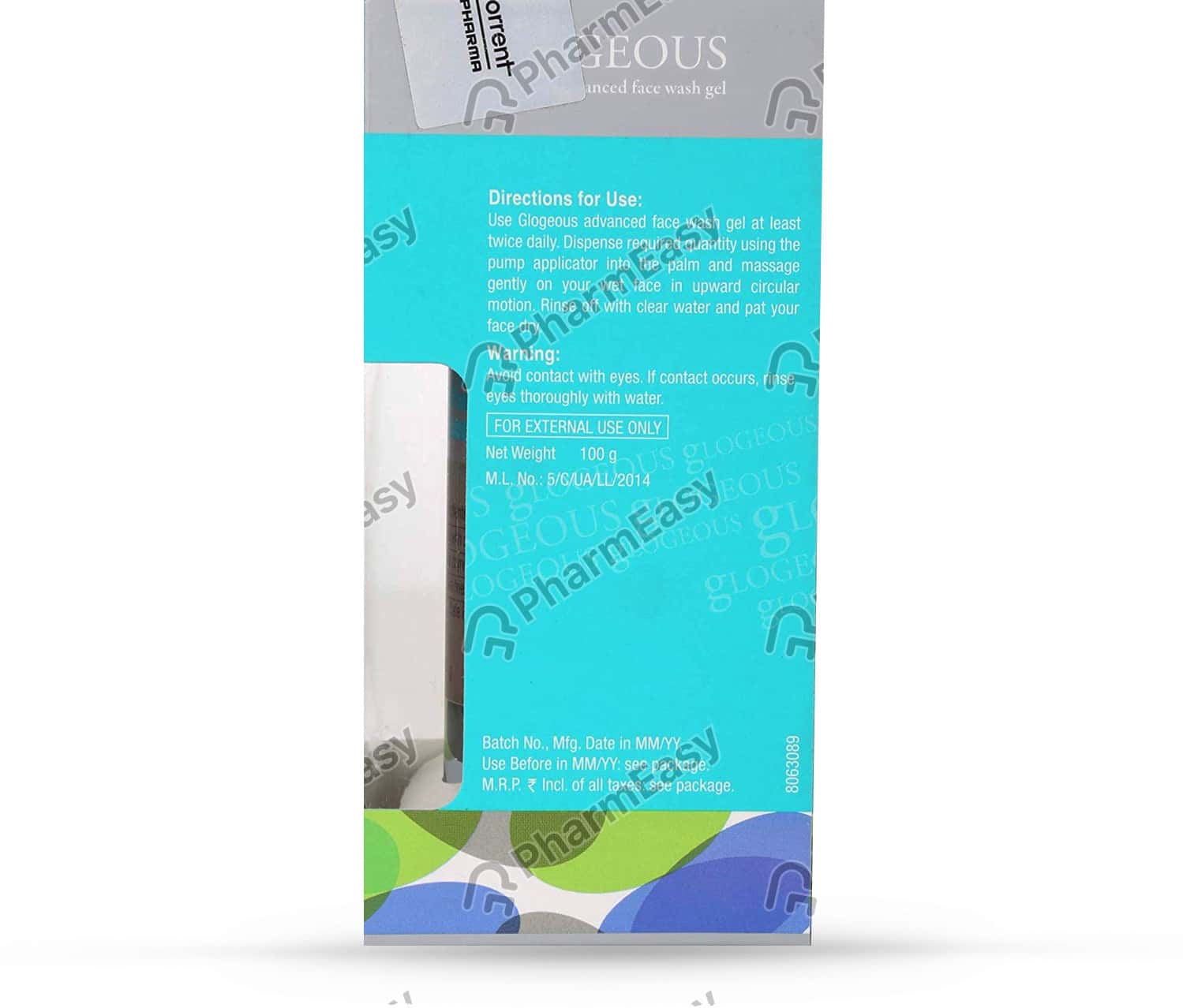 Buy GLOGEOUS ADVANCED BOTTLE OF 100GM FACE WASH GEL Online & Get Upto