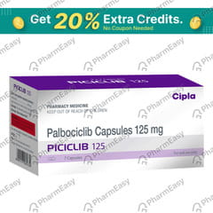 PICICLIB 125MG BOTTLE OF 7 CAPSULES (PACK OF 3)