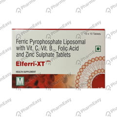 ELFERRI XT PLUS NEU STRIP OF 10 TABLETS