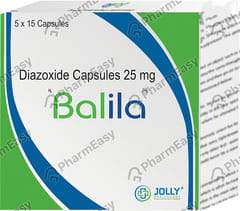 BALILA 25MG STRIP OF 15 CAPSULES