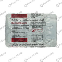 Dicloheal Super Strip Of 10 Tablets