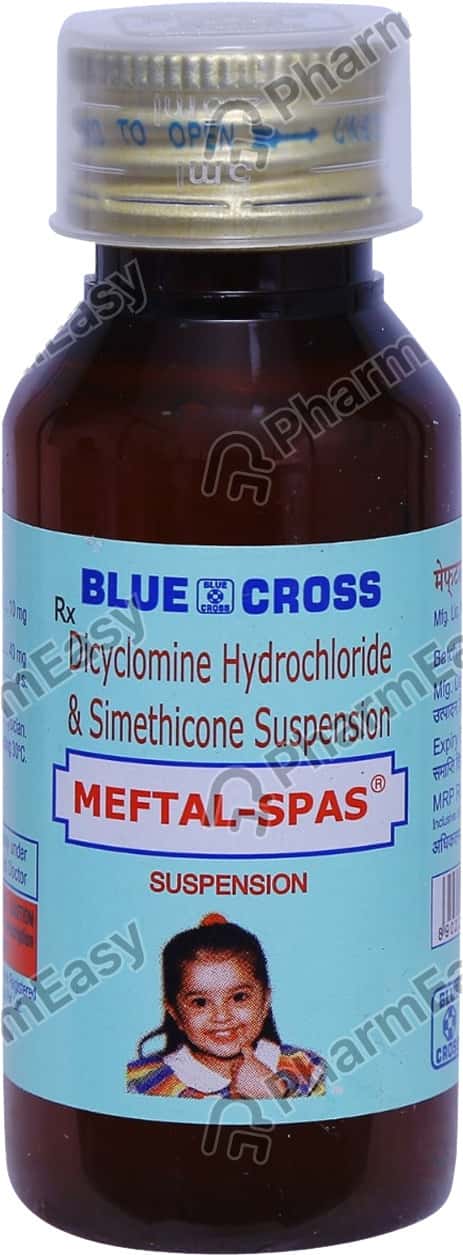 MEFTAL SPAS BOTTLE OF 60ML SUSPENSION