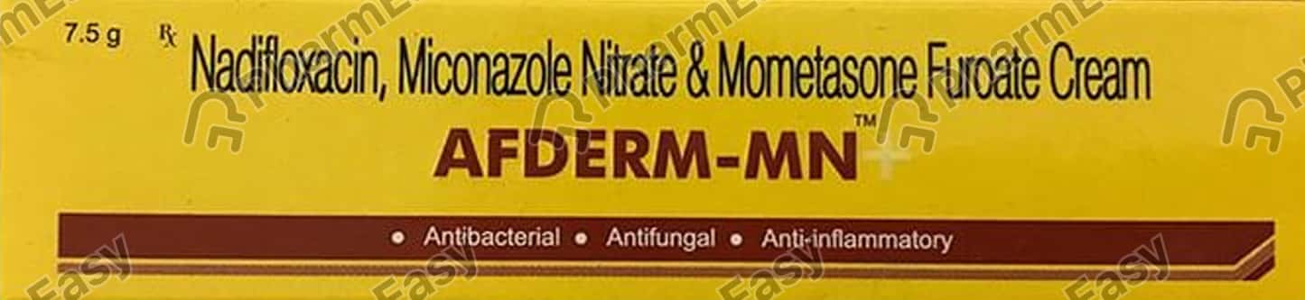 Buy Afderm Mn Plus Tube Of 7.5gm Cream Online at Flat 15% OFF | PharmEasy