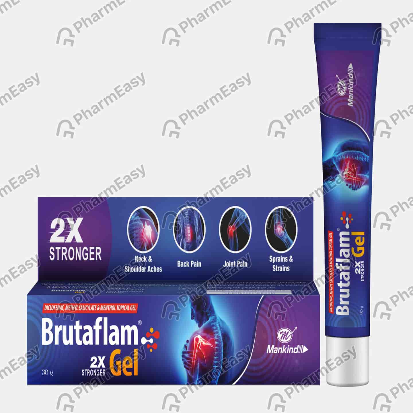 Brutaflam Tube Of 30gm Gel