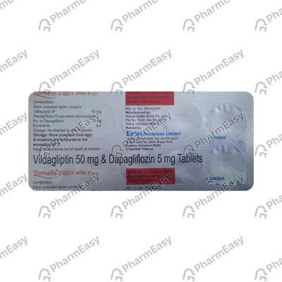 Zomelis D 50/5mg Strip Of 10 Tablets