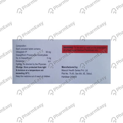 Zomelis D 50/5mg Strip Of 10 Tablets
