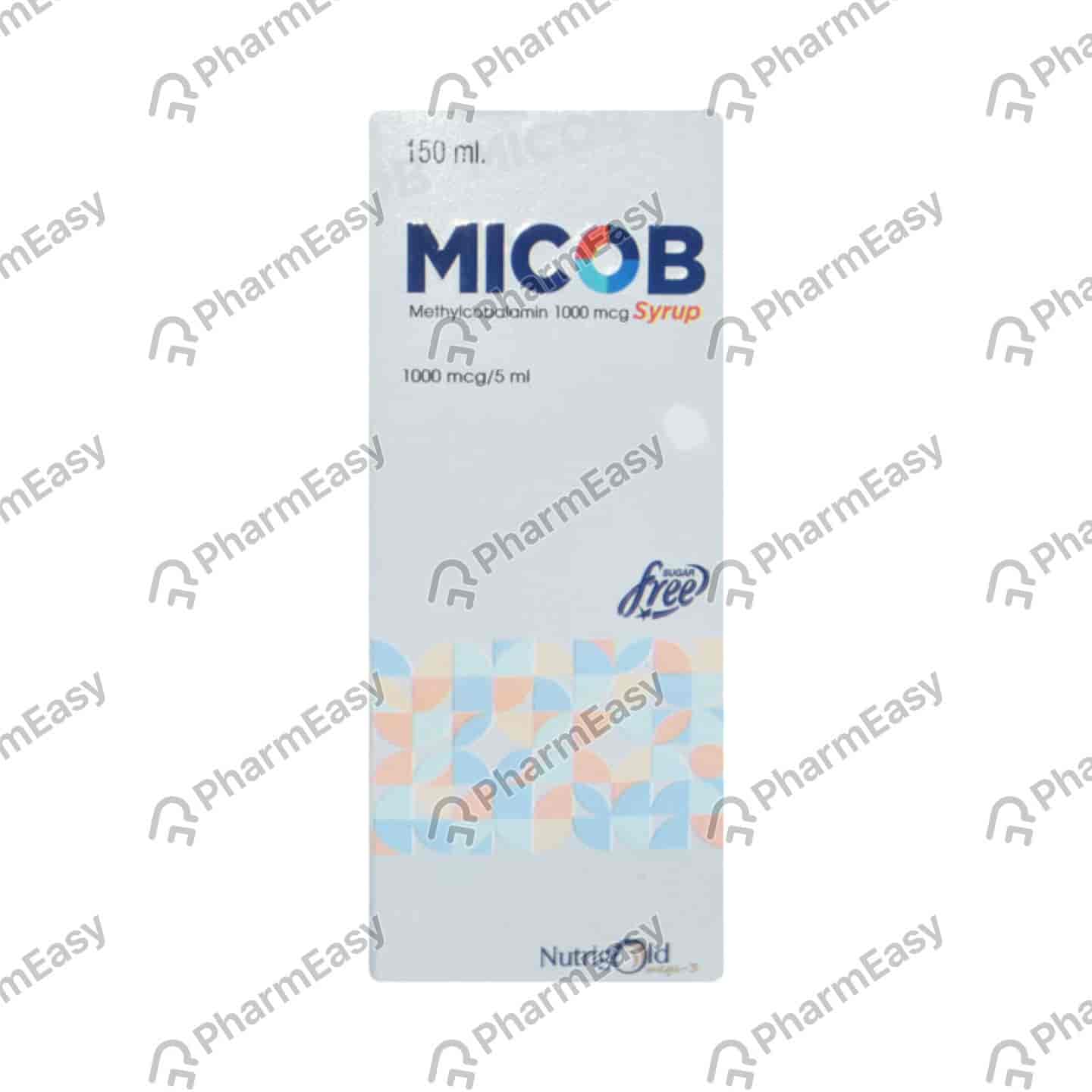 Micob Sugar Free Bottle Of 150ml Syrup