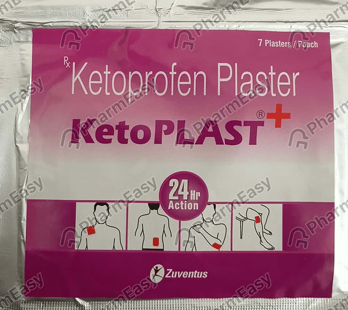 Buy Ketoplast Plus 30 MG Plaster (7) Online at Flat 15% OFF | PharmEasy