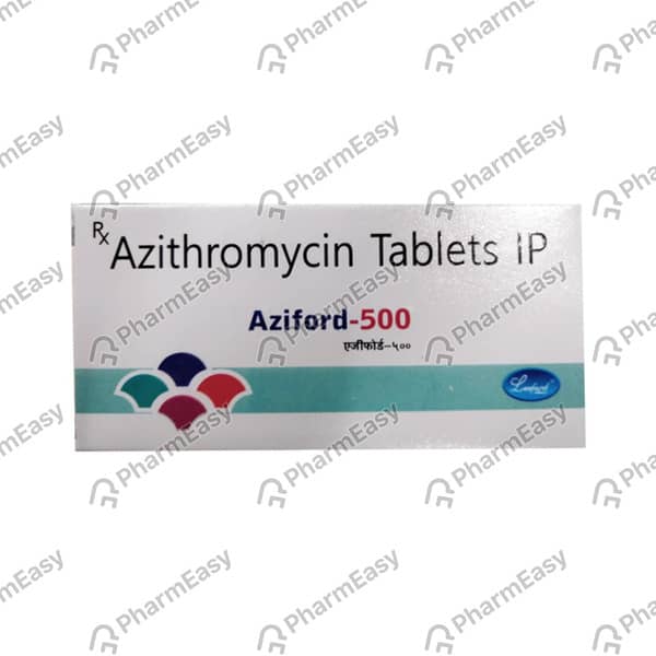 Aziford 500mg Strip Of 5 Tablets