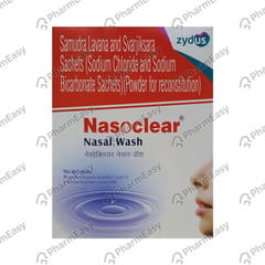 Nasoclear 5gm Sachet Of 20 Nasal Wash Kit