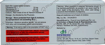 Telepoint Trio Strip Of 10 Tablets