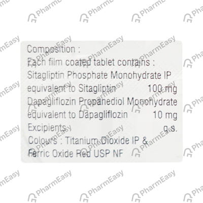 Zensita D 100/10mg Strip Of 10 Tablets