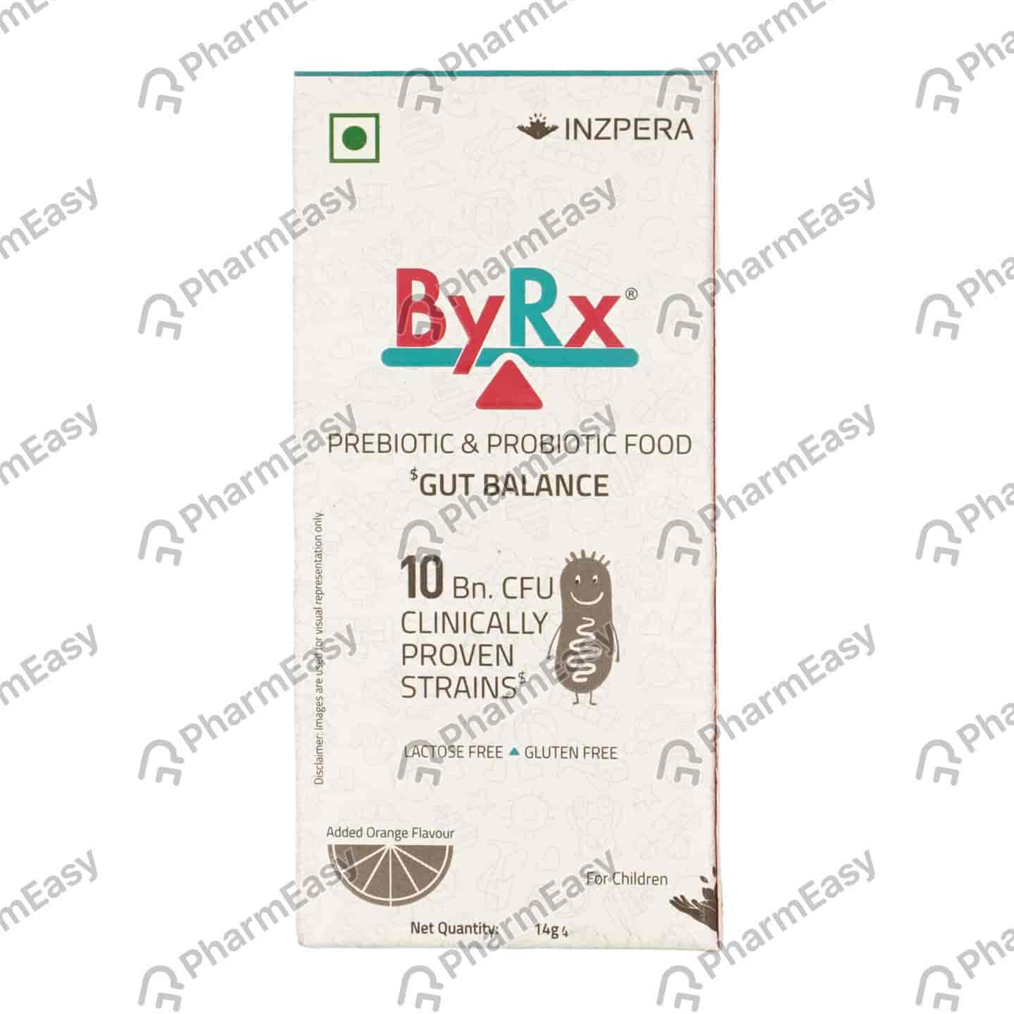 Byrx Orange Flavour Sachet Of 2gm Oral Powder (pack Of 7)