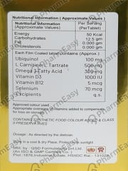 QTFICE GOLD STRIP OF 10 TABLETS