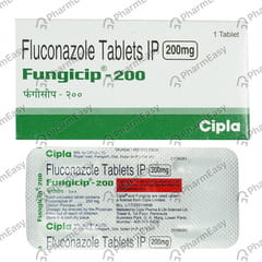 Fungicip 200mg Strip Of 1 Tablet