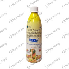 LYSICON V MIXED FRUIT FLAVOUR SUGAR FREE BOTTLE OF 300ML SYRUP