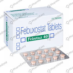 FEBUTAZ 40MG STRIP OF 15 TABLETS