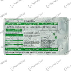 CUTIMEGA SF 500MG STRIP OF 10 TABLETS