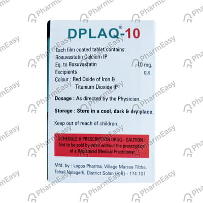 Dplaq 10mg Strip Of 15 Tablets