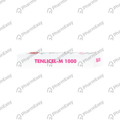 Tenlicel M 1000mg Strip Of 15 Tablets