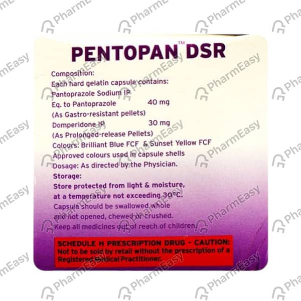 Pentopan Dsr Strip Of 10 Capsules