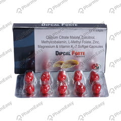 DIPCAL FORTE STRIP OF 10 CAPSULES