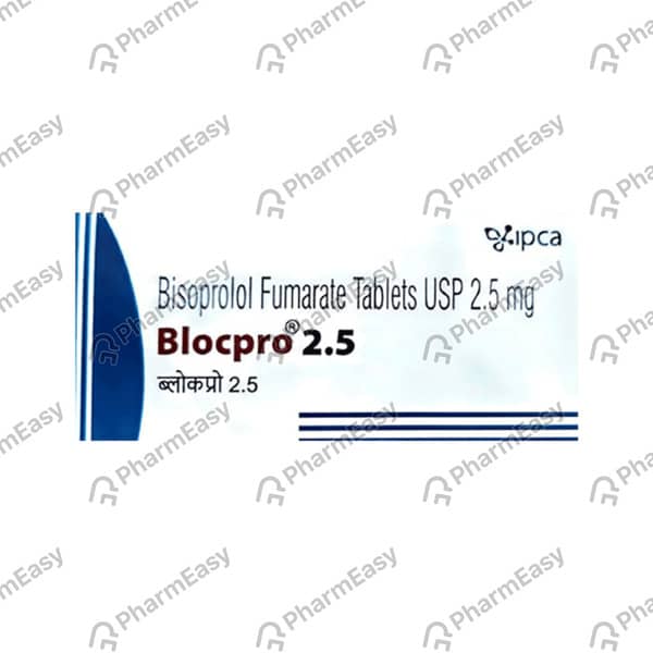 Blocpro 2.5mg Strip Of 10 Tablets