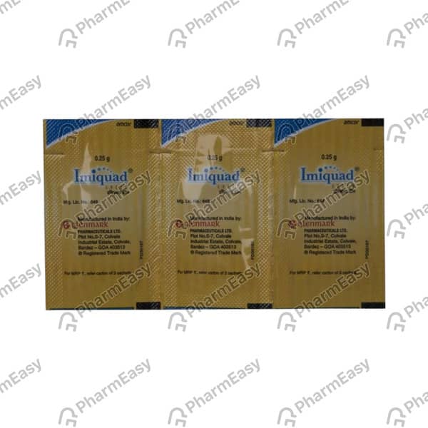Imiquad Sachet Of 0.25Gm Cream