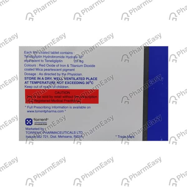 Tenepure 20mg Strip Of 15 Tablets