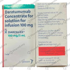 DARZALEX 100MG VIAL OF 5ML SOLUTION FOR INFUSION